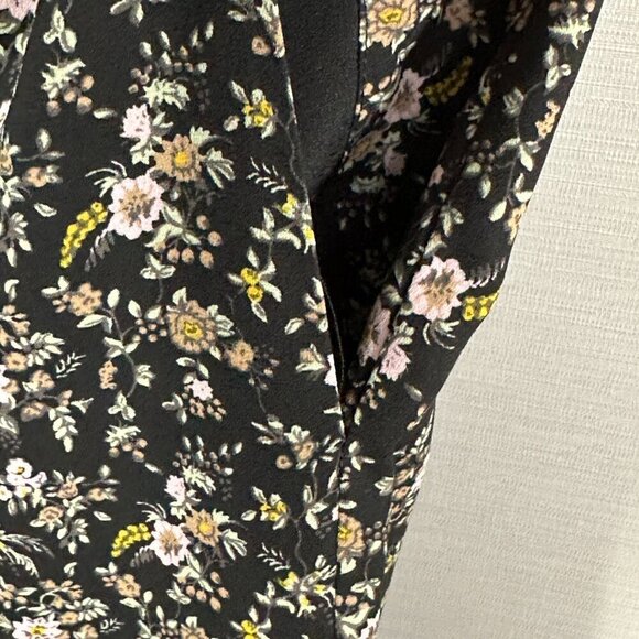 J Crew Mercantile Dress Womens Small Midi Superbloom Floral Flounce Romantic - Picture 4 of 10